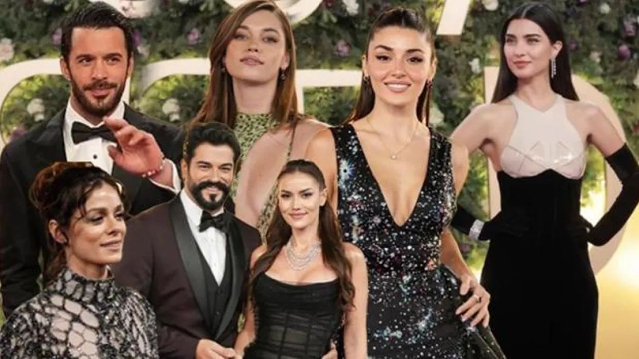 Türk ünlüler Joy Awards'ta büyük ilgi gördü