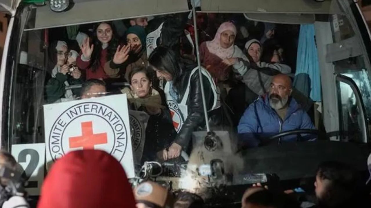 Filistinli Mahkumlar Serbest Bırakıldı