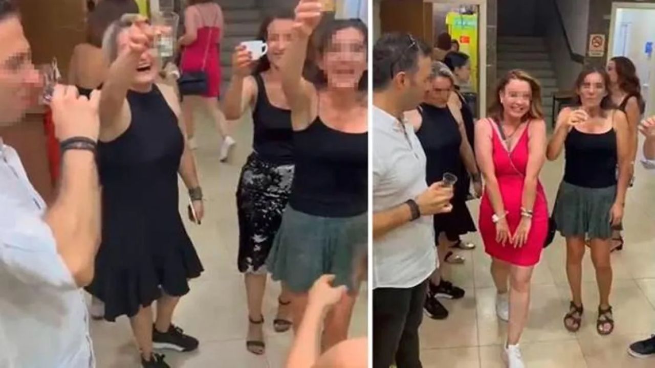 İzmir'de mezuniyet eğlencesinde görevden uzaklaştırılanlar