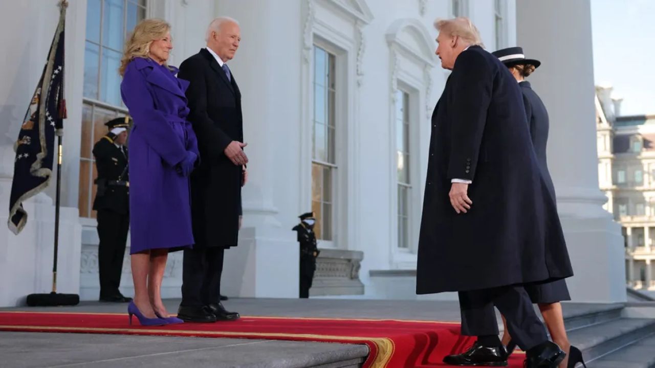 Trump Beyaz Saray'da yemin törenine hazırlanıyor