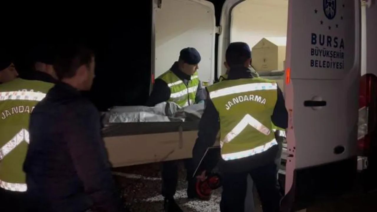 Bursa'da yanmış genç cesedi bulundu