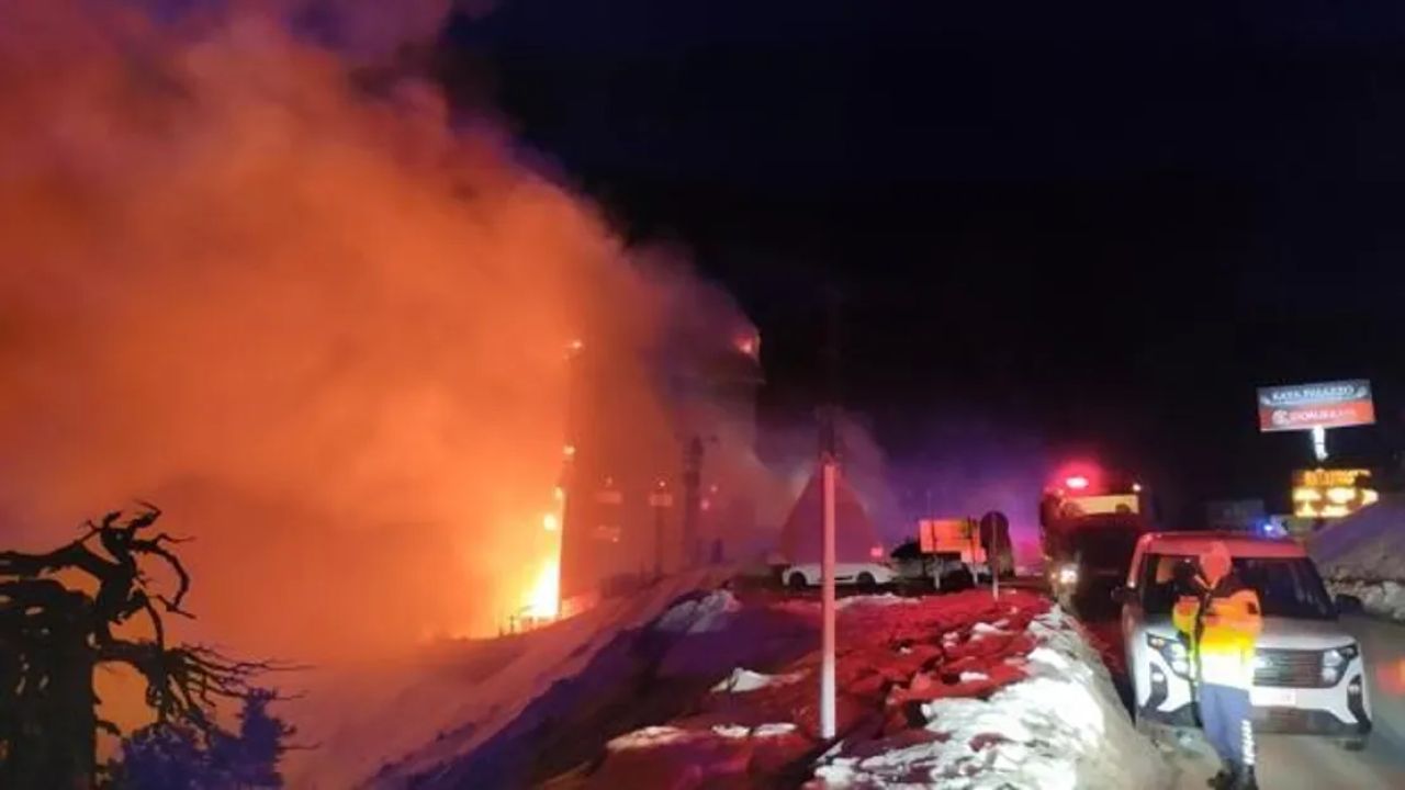 Kartalkaya'da yangın faciası: 3 ölü, 11 yaralı