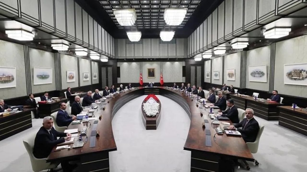 Erdoğan başkanlığında kabine toplantısı gerçekleştirildi