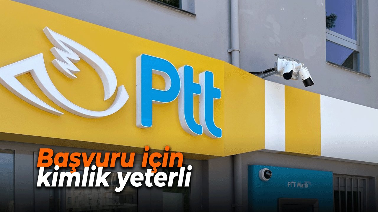 PTT'den başvuran Emeklilere 40.000 TL Nakit ödenecek! Başvuru için kimlik yeterli