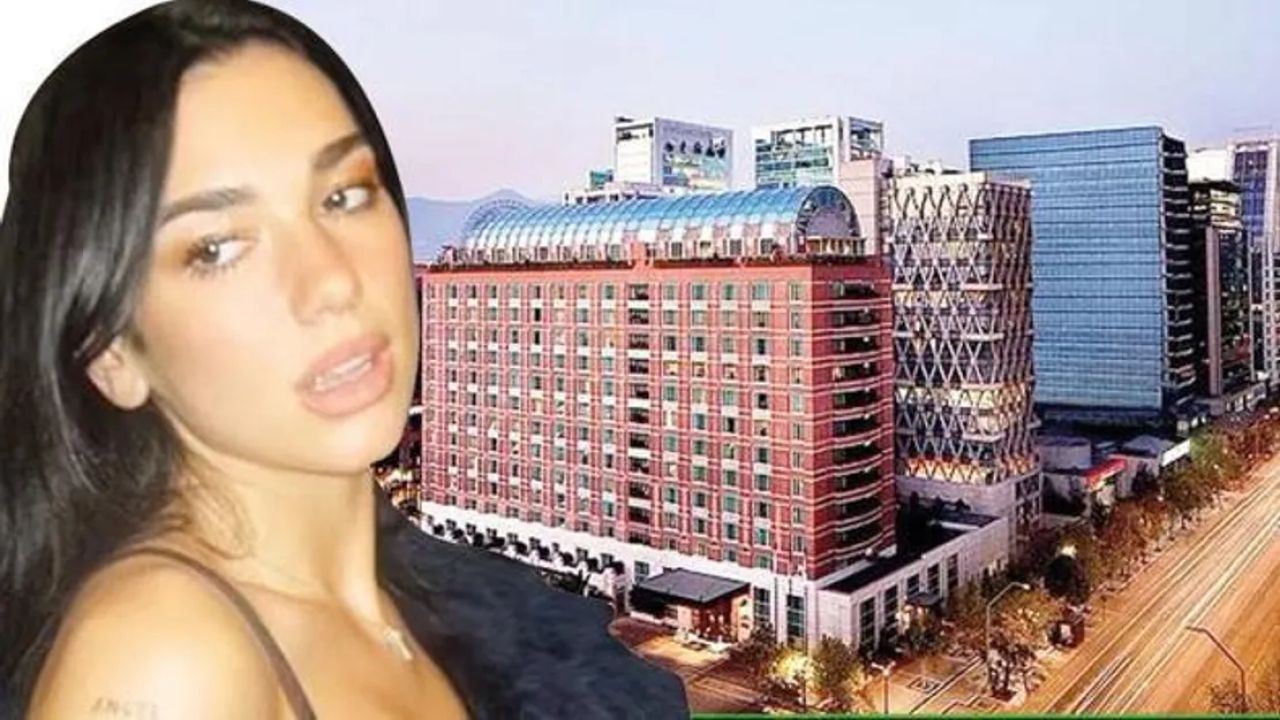 Dua Lipa'nın Şili'deki oteli hayranları tarafından basıldı