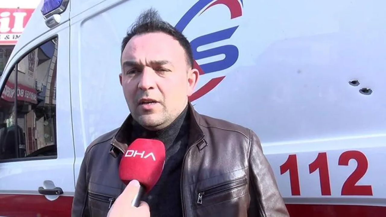 Gaziosmanpaşa'da ambulansa saldırı: korkutan anlar