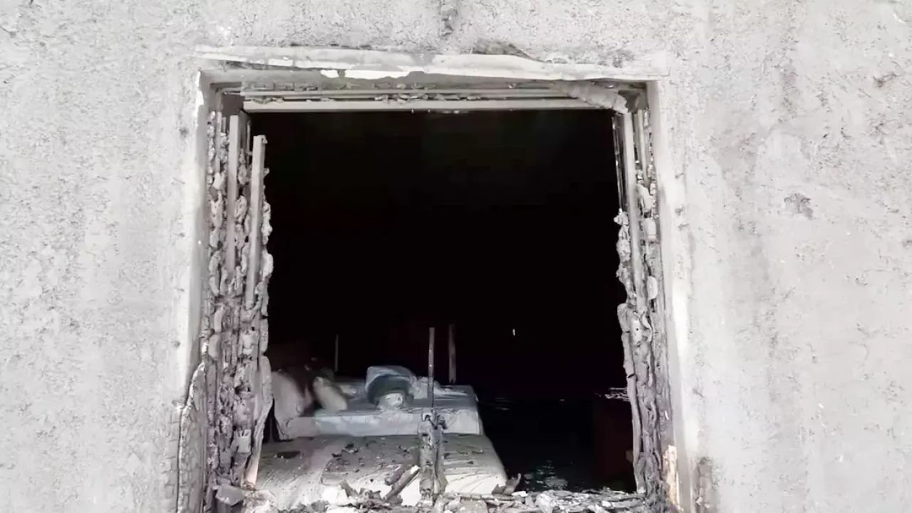 Grand kartal otelinde yangın: FPV drone ile çekilen görüntüler kamuoyu ile paylaşıldı