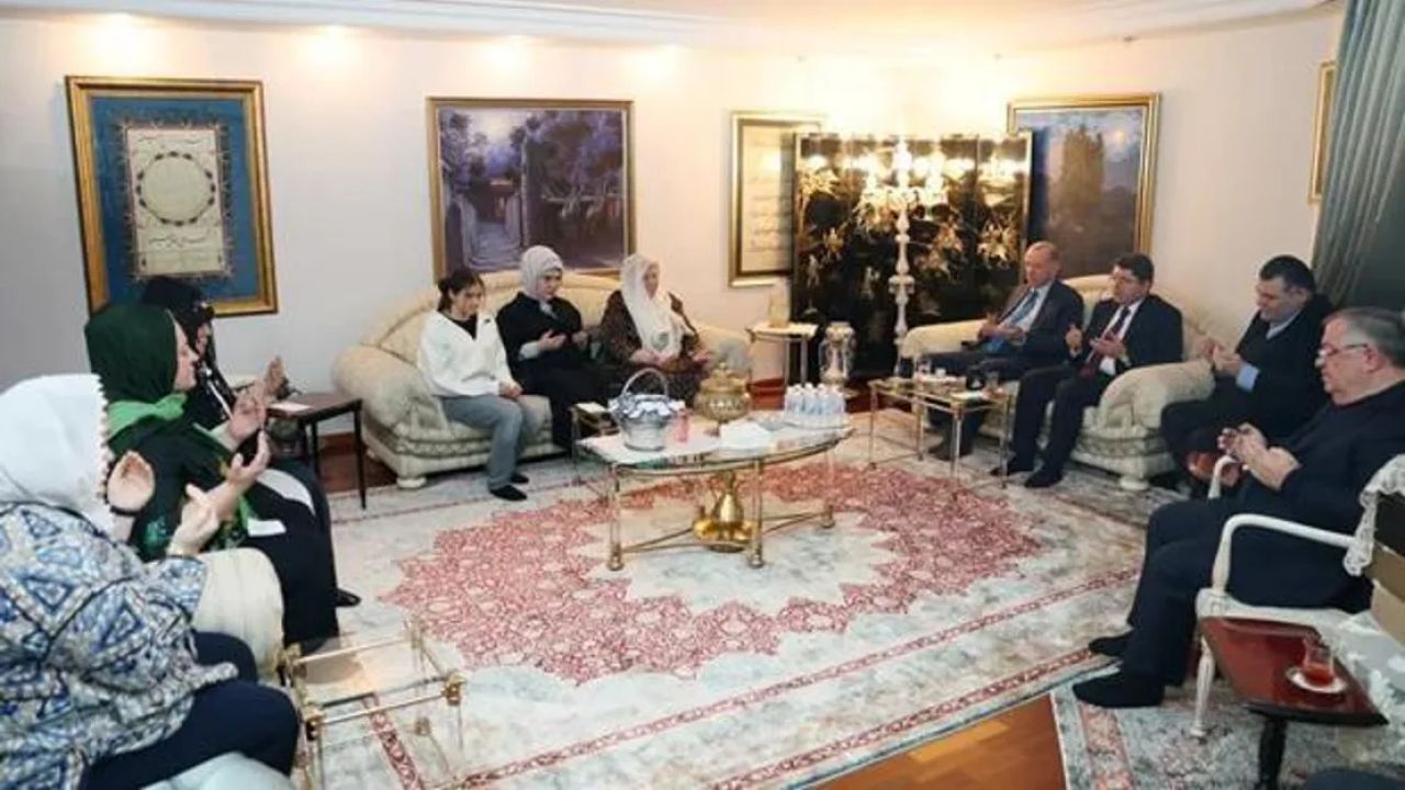 Erdoğan, İyimaya Ailesine Taziye Ziyaretinde Bulundu