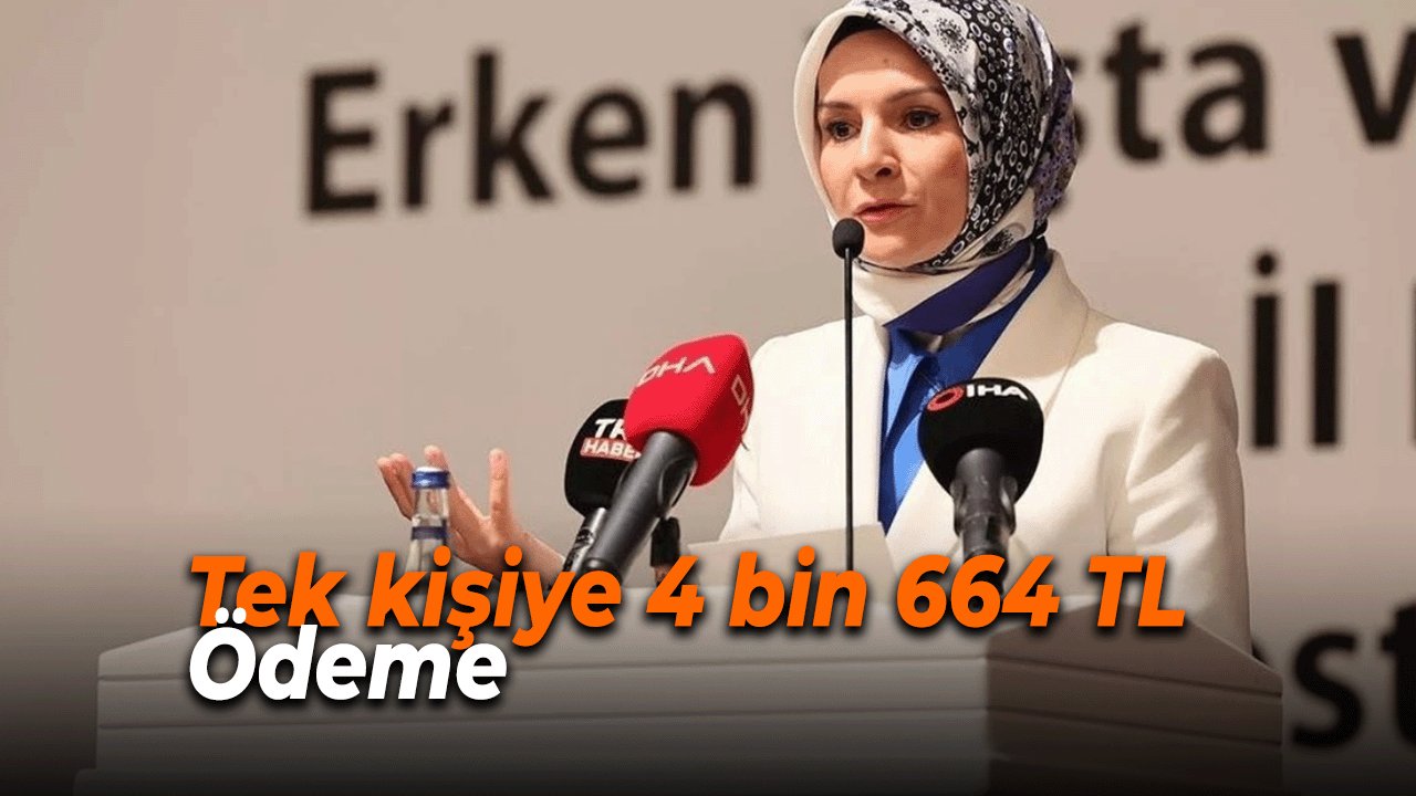Aile Bakanlığından yeni destek kararı! Tek kişiye 4 bin 664 TL Ödeme yapacak