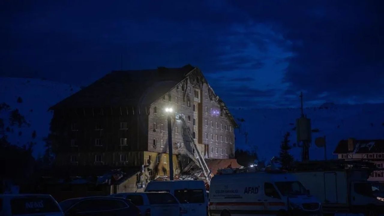 Kartalkaya'da Otel Yangını: Soruşturma Kapsamında İki Kişi Tutuklandı