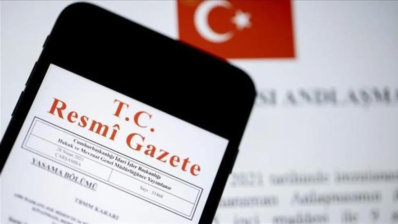 Atama kararları Resmi Gazete'de yayımlandı
