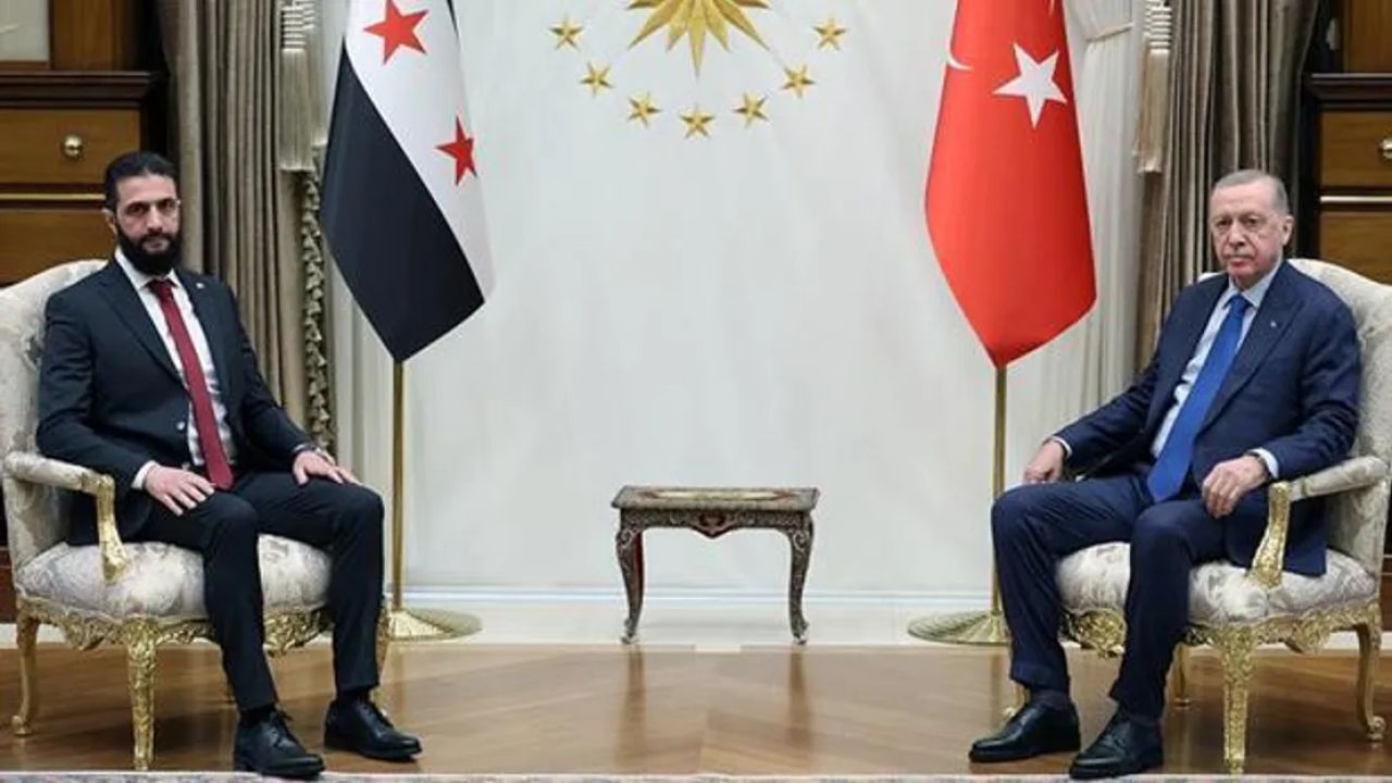 Ahmed Şara, Erdoğan'a Teşekkür Etti