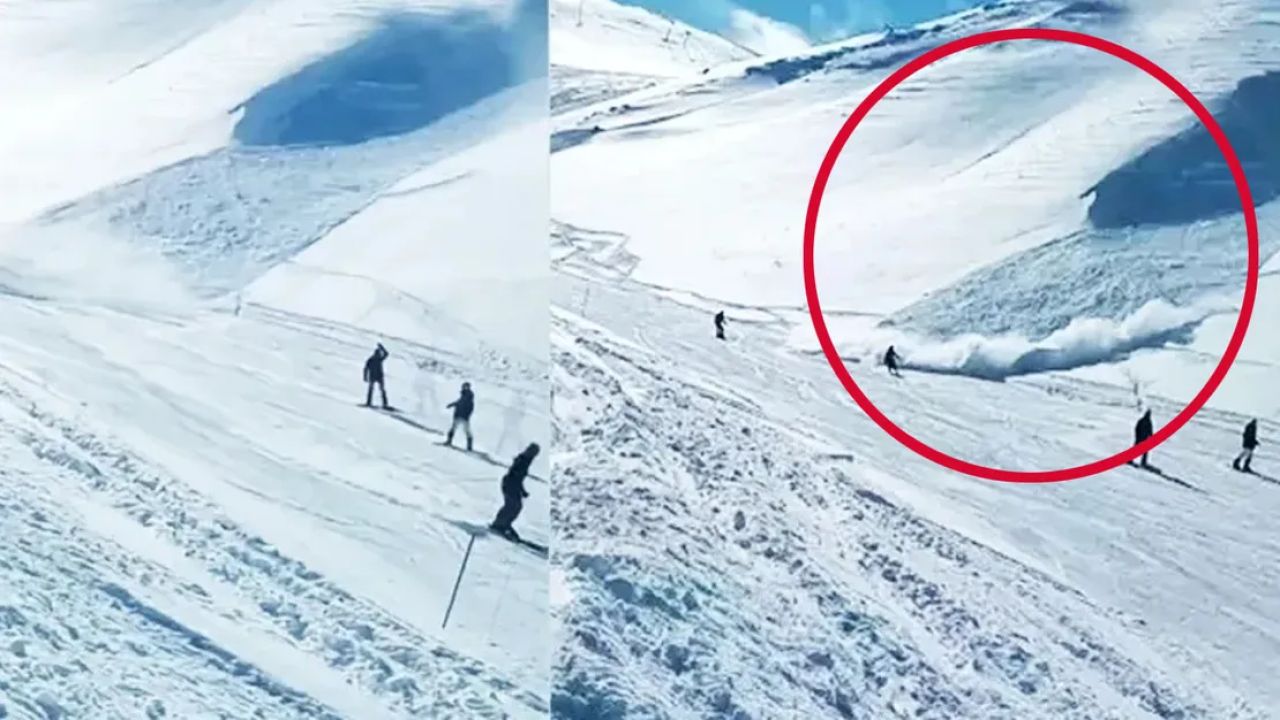 Palandöken'de çığ düşmesi: İlk belirlemelere göre ölen yok