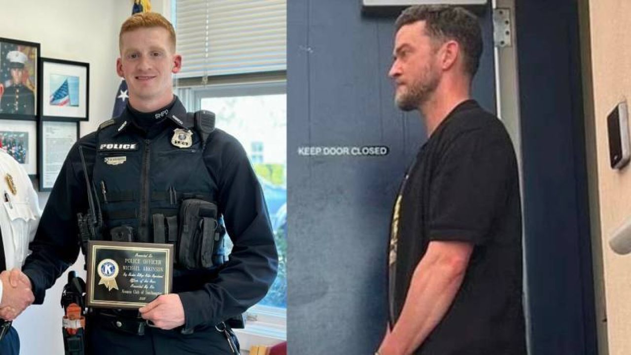 Ünlü Şarkıcı Justin Timberlake'i Tanımayan Yılın Polisi Gözaltına Aldı