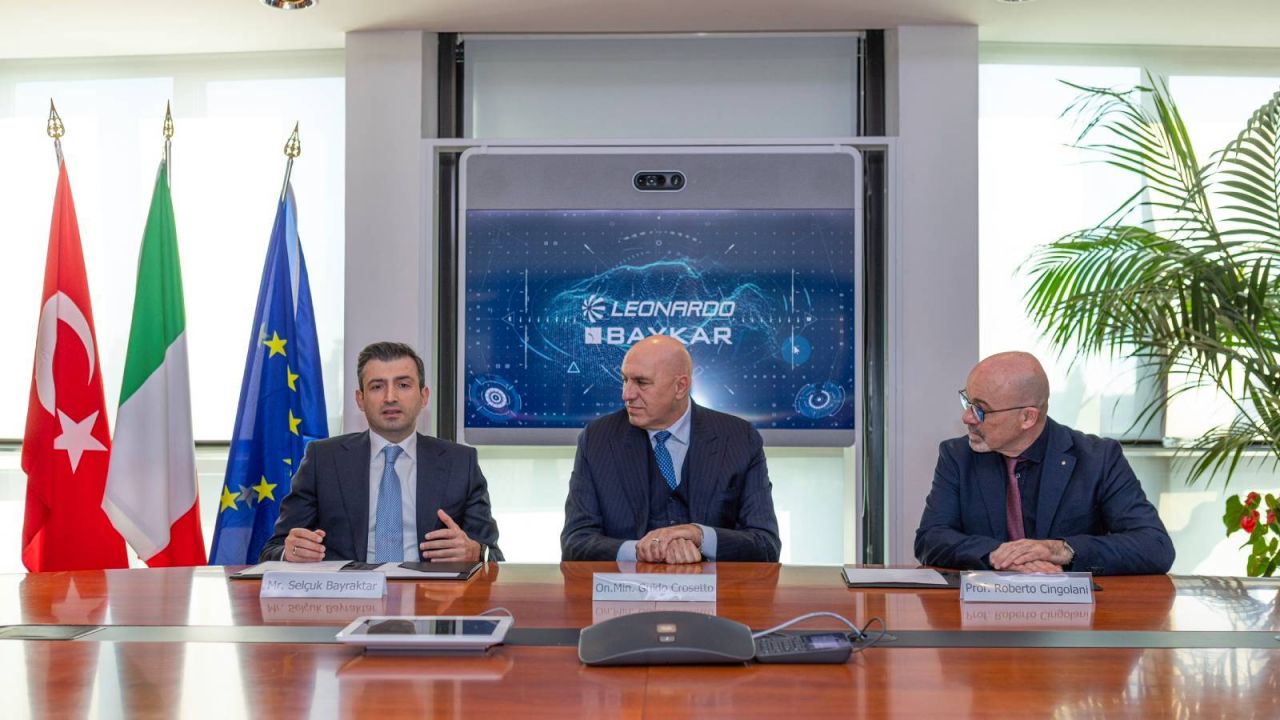 İtalya ve Türkiye Savunma Sektöründe Önemli İş Birliği: Baykar-Leonardo Anlaşması