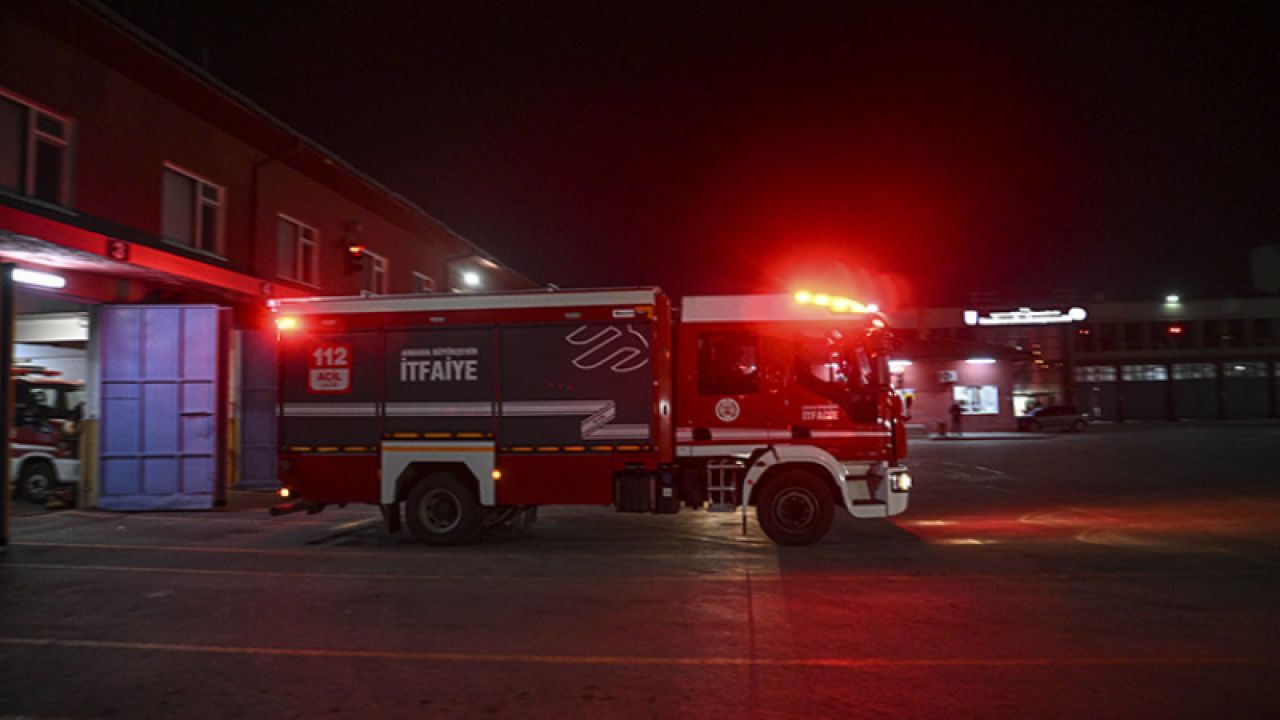 Sancaktepe'de dere yatağına düşen kişi itfaiye tarafından kurtarıldı