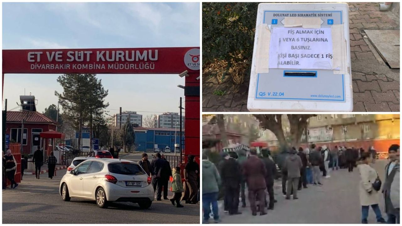 Sahur Vakti İftarlık Et İçin Uzun Kuyruklar Oluştu