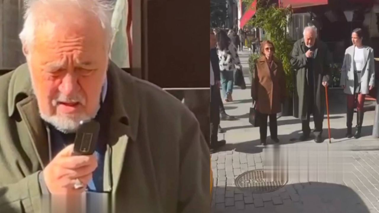 Prof. Dr. İlber Ortaylı'nın Tuşlu Telefon Kullanımı Dikkat Çekti