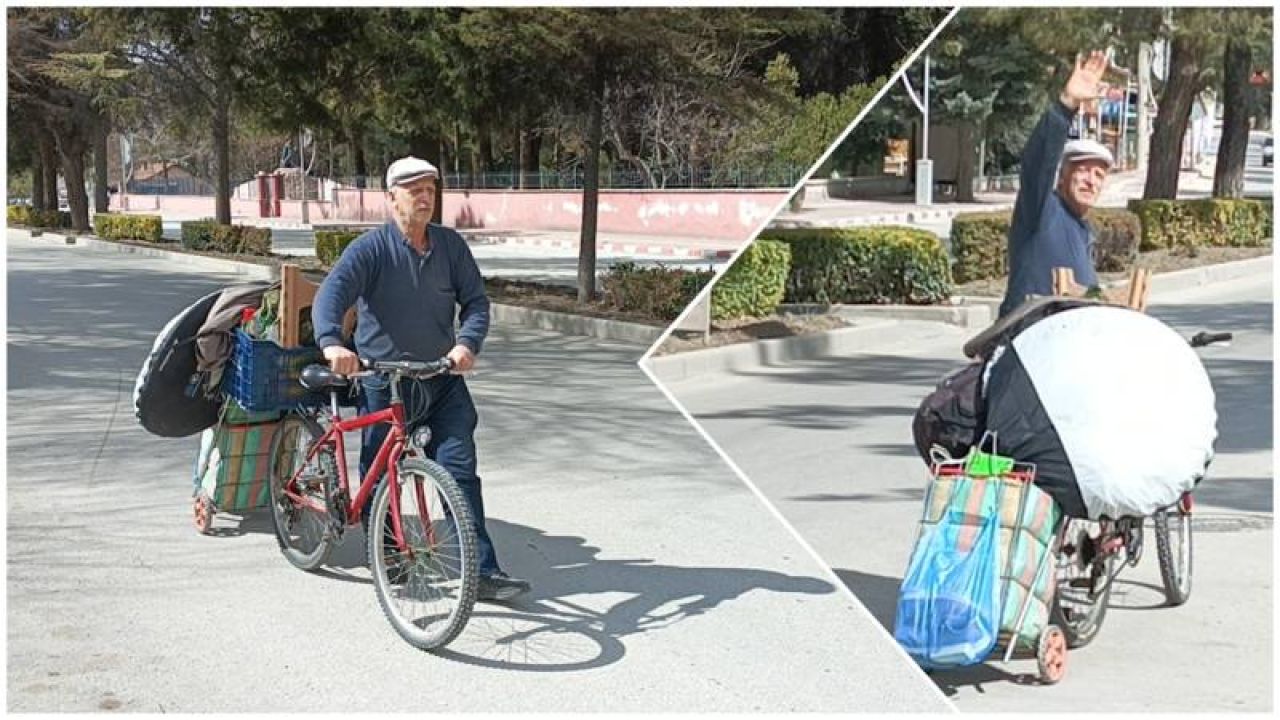 Kira artışını protesto için Burdur'dan Ankara'ya bisikletle yola çıktı