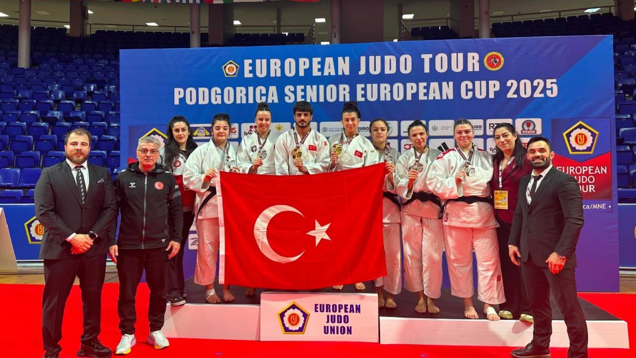 Türkiye, büyükler Avrupa judo kupasında zirveye yerleşti