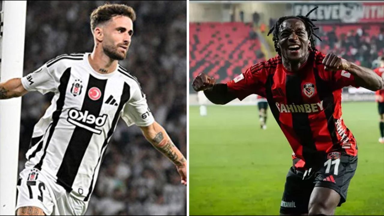 Beşiktaş ve Gaziantep FK maçı golsüz eşitlikle devam ediyor