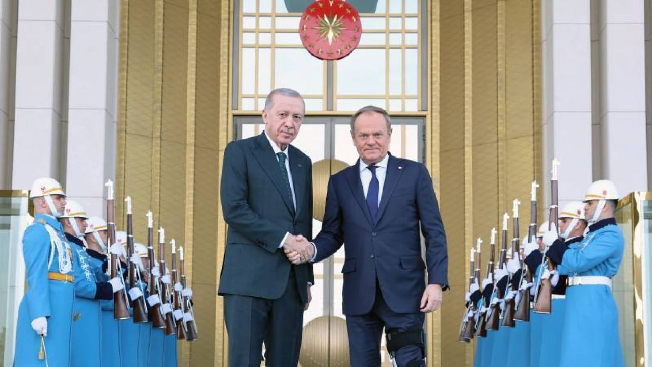 Erdoğan Polonya Başbakanı Tusk'ı ağırladı