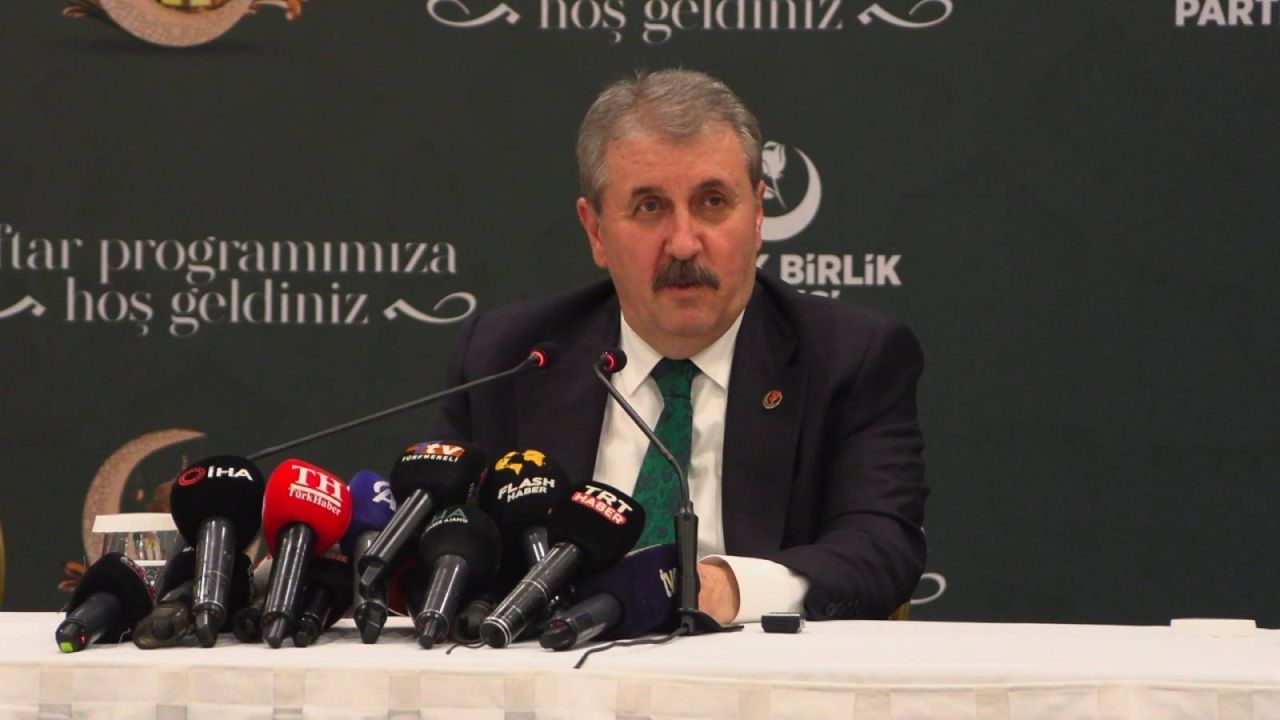 BBP Lideri Destici, Cumhur İttifakı'nın İmralı ile İlgili Tutumunu Açıkladı: Terörle Müzakere Yerine Mücadele