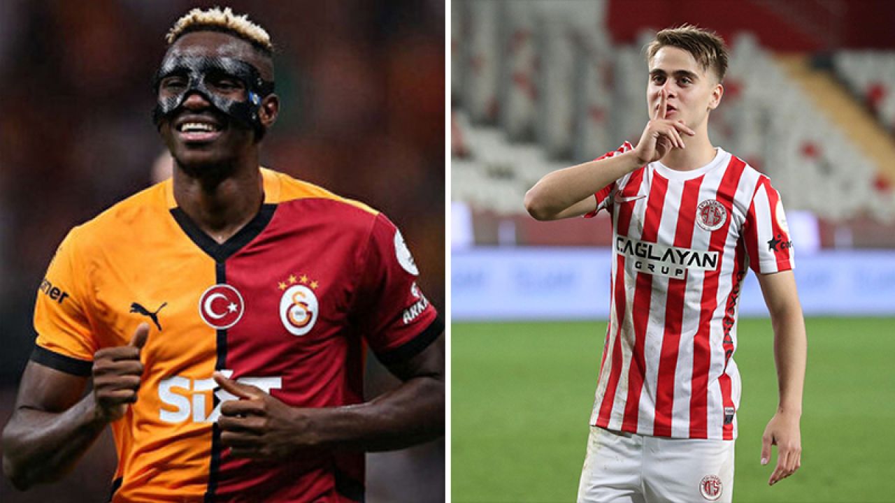 Galatasaray ve Antalyaspor karşı karşıya: Maçta henüz gol sesi çıkmadı