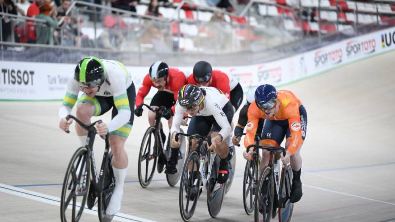 Konya'da düzenlenen 2025 UCI Pist Bisikleti Uluslar Kupası'nda yeni bir dünya rekoru kırıldı