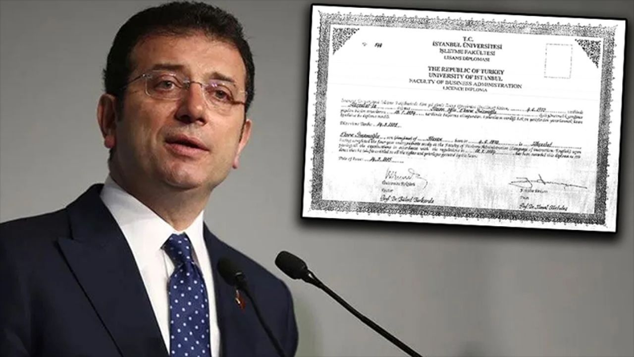 İstanbul Üniversitesi, İmamoğlu'nun diplomasıyla ilgili raporu açıkladı: İşte ayrıntılar