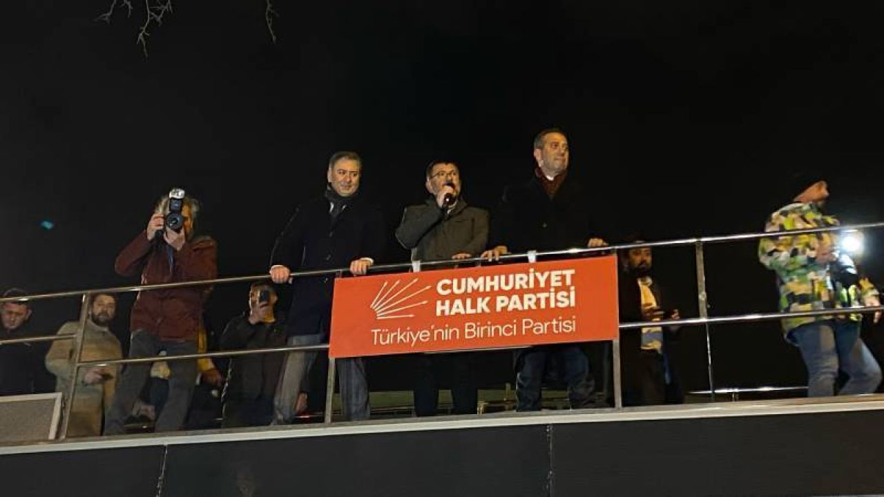CHP milletvekillerinden İmamoğlu için destek yürüyüşü