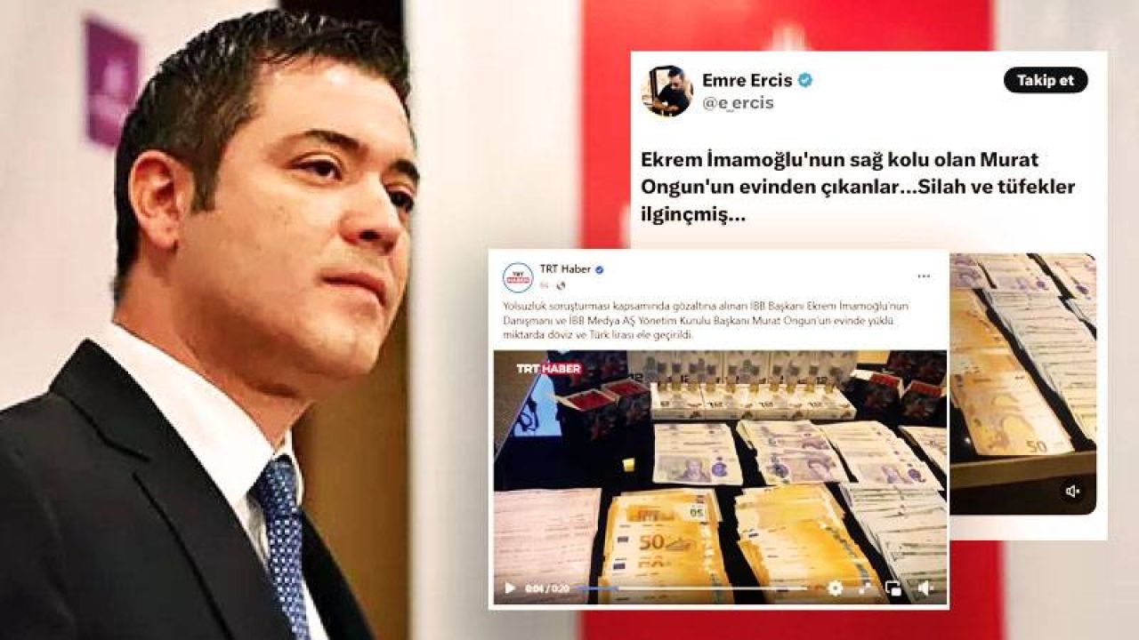 Murat Ongun gözaltı görüntülerindeki para ve tüfeklerle ilgili konuştu: 20-30 bin dolar ve 2 tüfek var