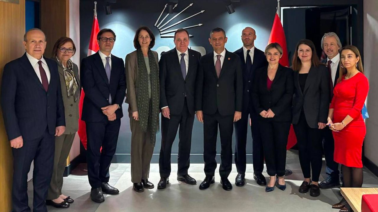 Avrupa Sosyalist Partisi başkanı löfven, İBB'yi ziyaret etti