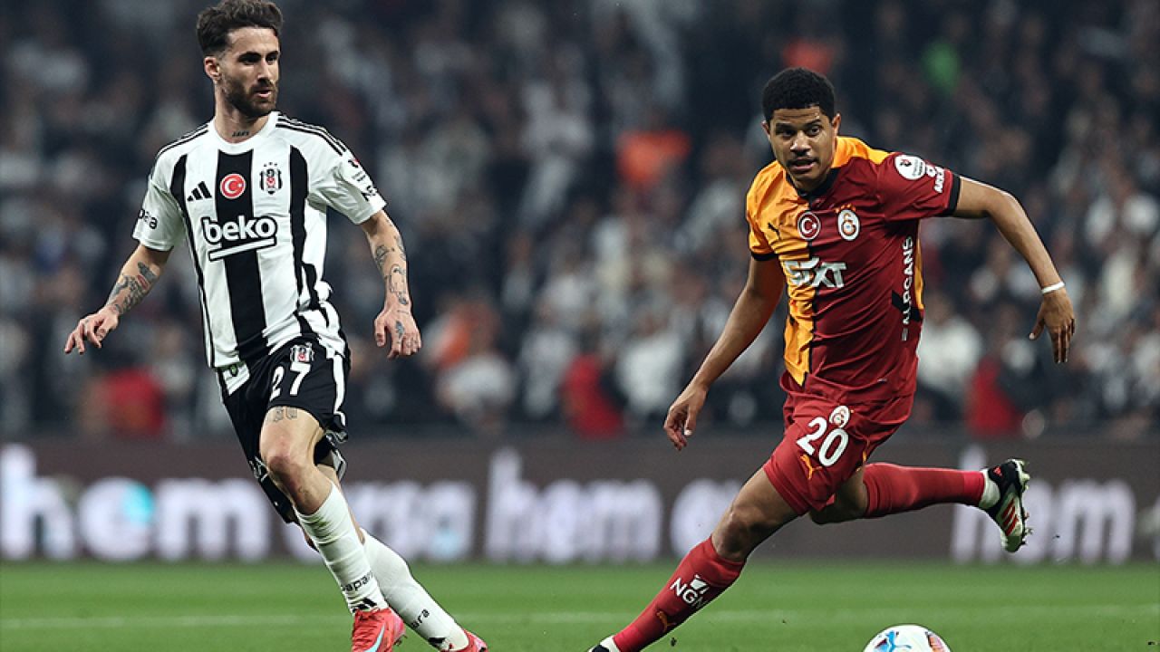 Beşiktaş-Galatasaray derbisinde gergin anlar: Peş peşe kartlar havada uçuştu