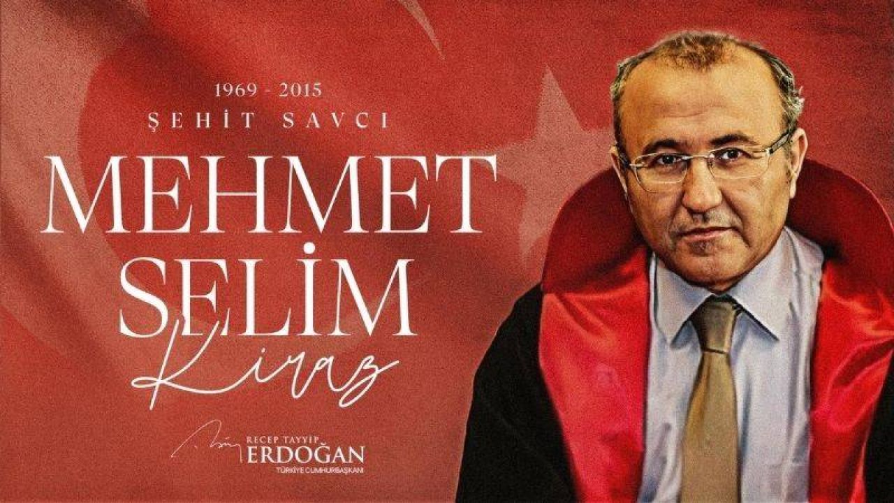 Erdoğan, Şehit Savcı Mehmet Selim Kiraz'ı Anma Töreninde