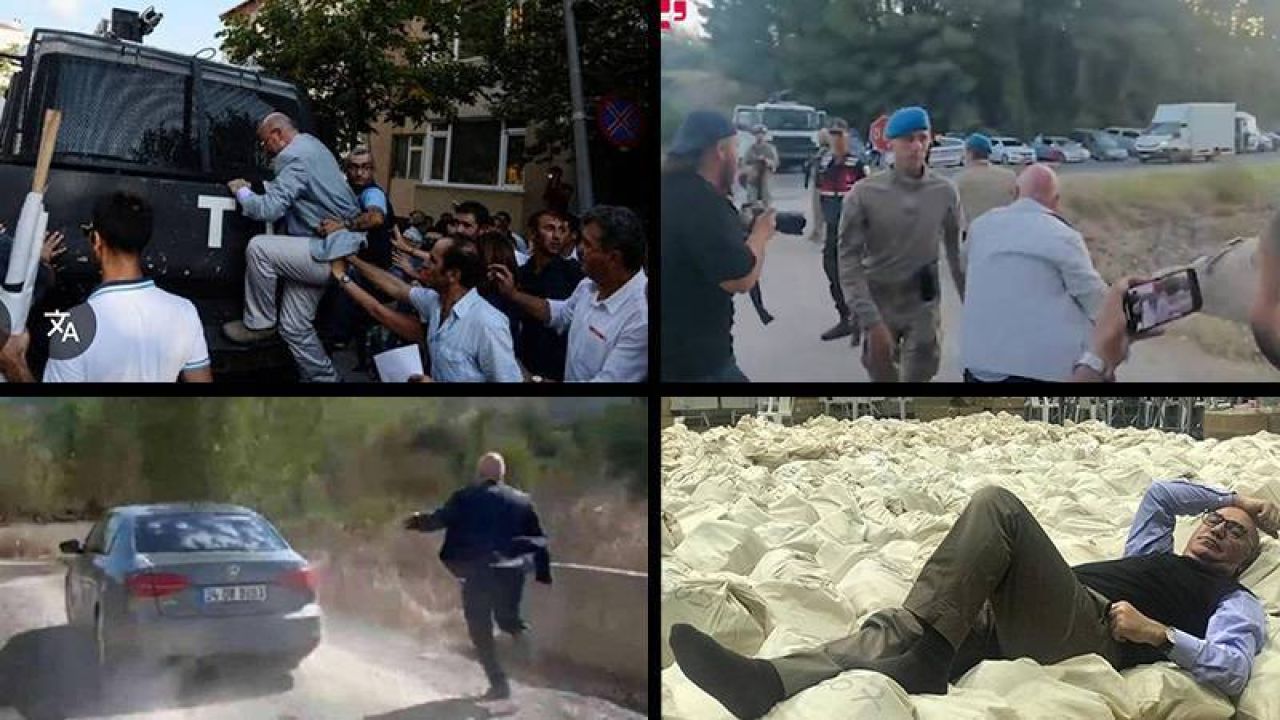 Mahmut Tanal, TOMA'ya çıkıp oy çuvallarını korudu: Gençler beni yeni keşfetti dedi