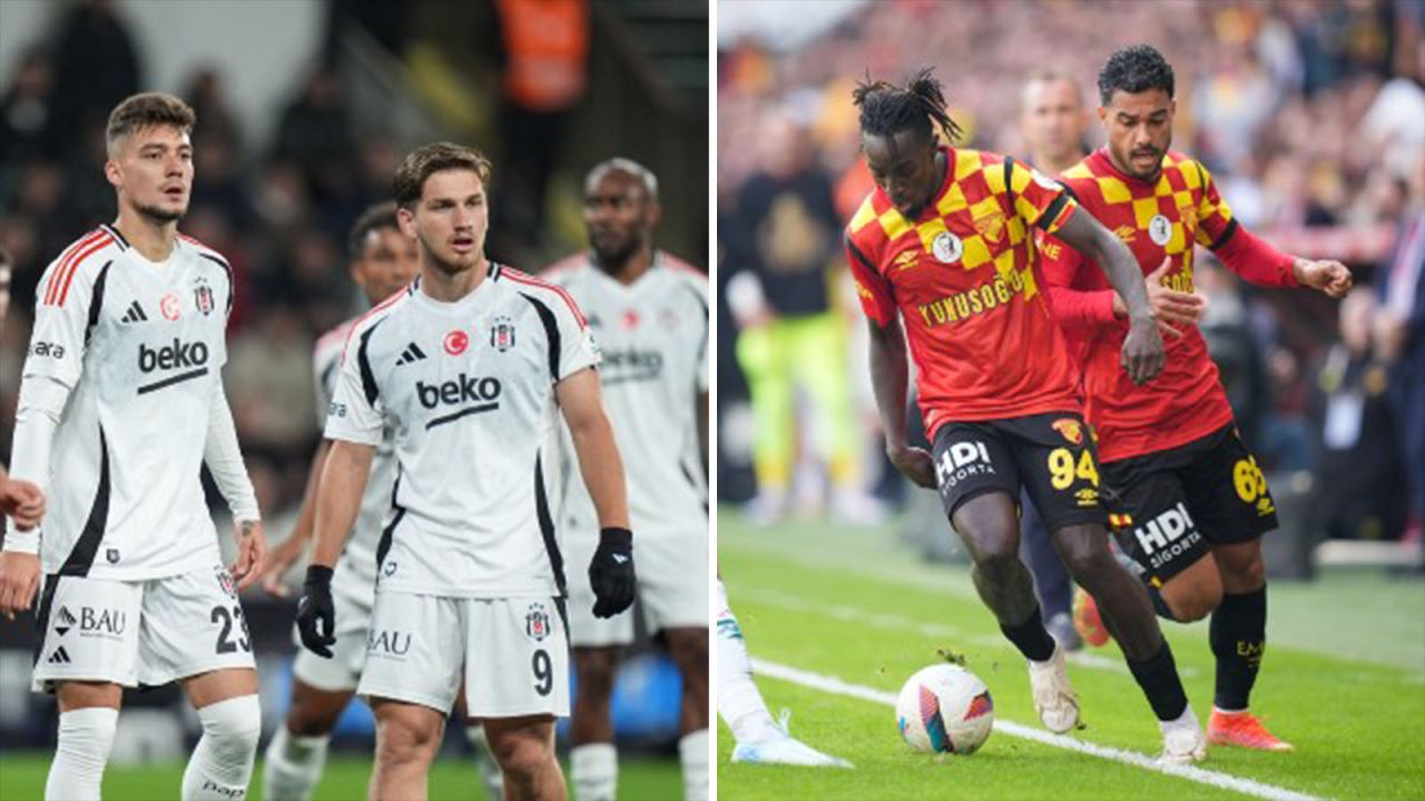 Beşiktaş ile Göztepe berabere kaldı