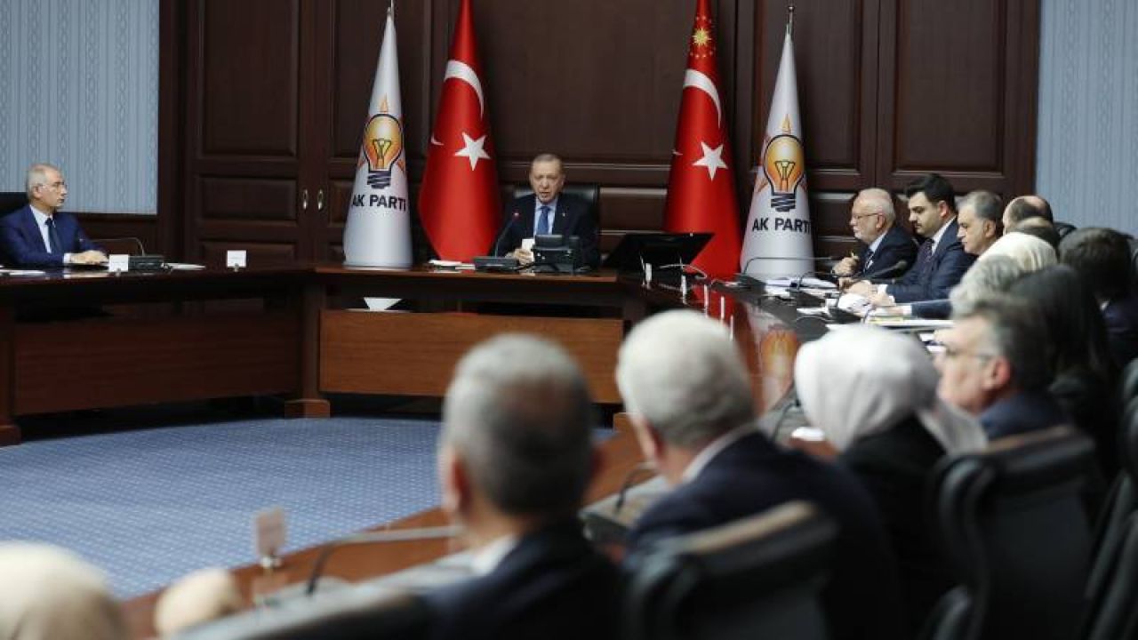 AKP MYK toplantısında ele alınacak konular bell oldu