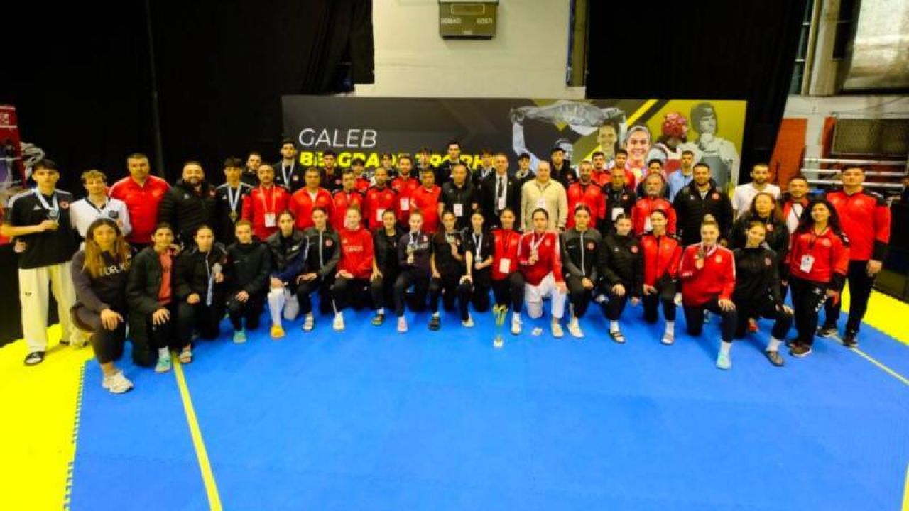 Türkiye Tekvando Milli Takımı, Sırbistan Açık'ta 13 Madalya Kazandı