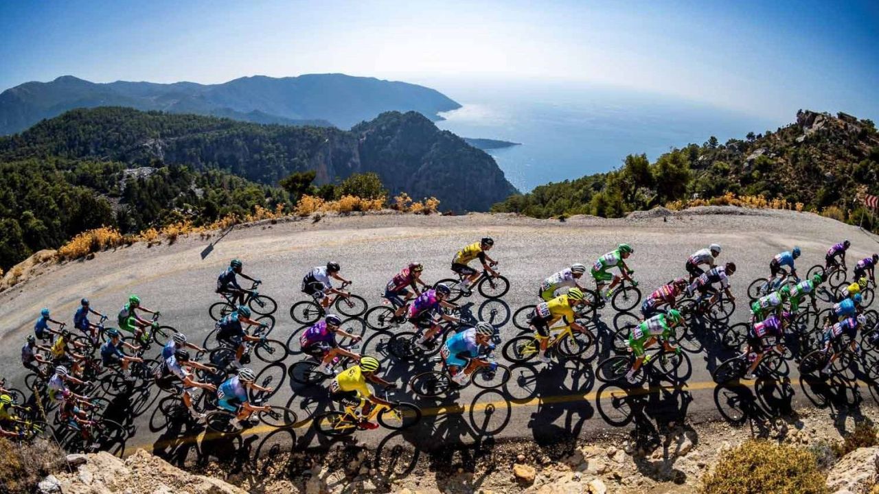 Akdeniz'den Ege'ye uzanan parkur, 60. Cumhurbaşkanlığı Türkiye Bisiklet Turu'nda pedal çevirecekler