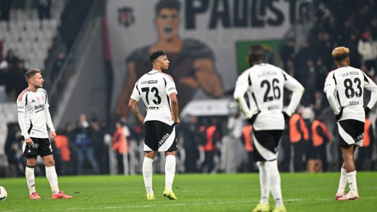 Beşiktaş son 5 maçında sadece bir kez galip oldu