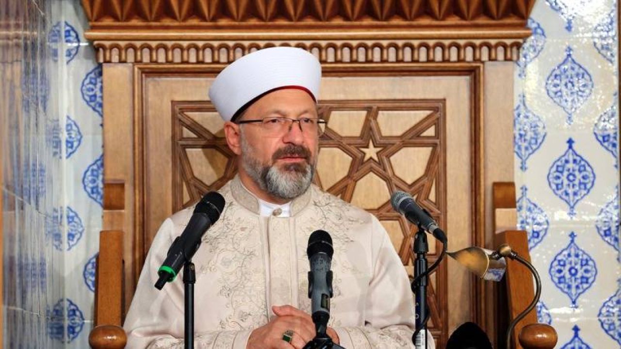 Diyanet işleri başkanı Ali Erbaş, anlamadığı ayeti yapay zekâya danıştı
