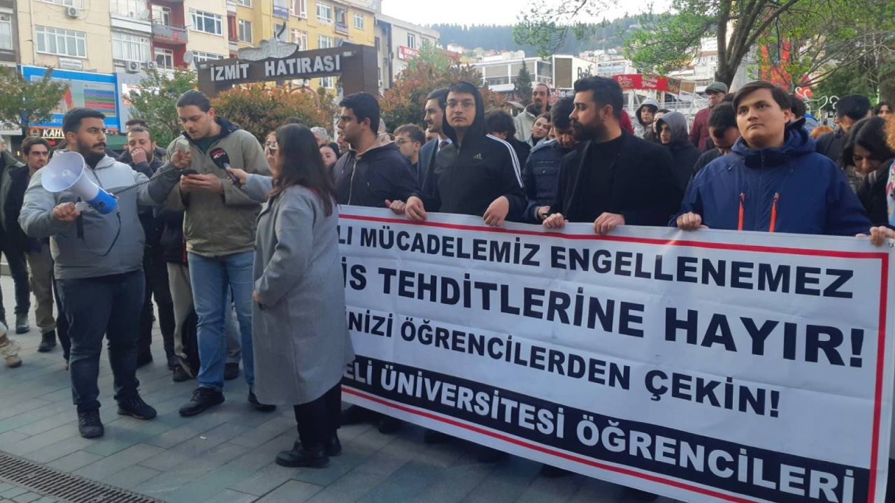 Kocaeli Üniversitesi Öğrencileri Ailelerine Yönelik Tehditlerden Şikayetçi