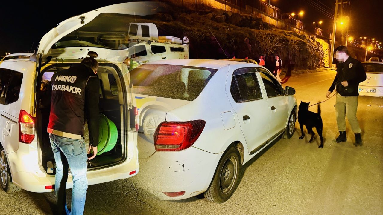 Diyarbakır'da narkotik uygulaması: 300 polisle Narko Hançer operasyonu