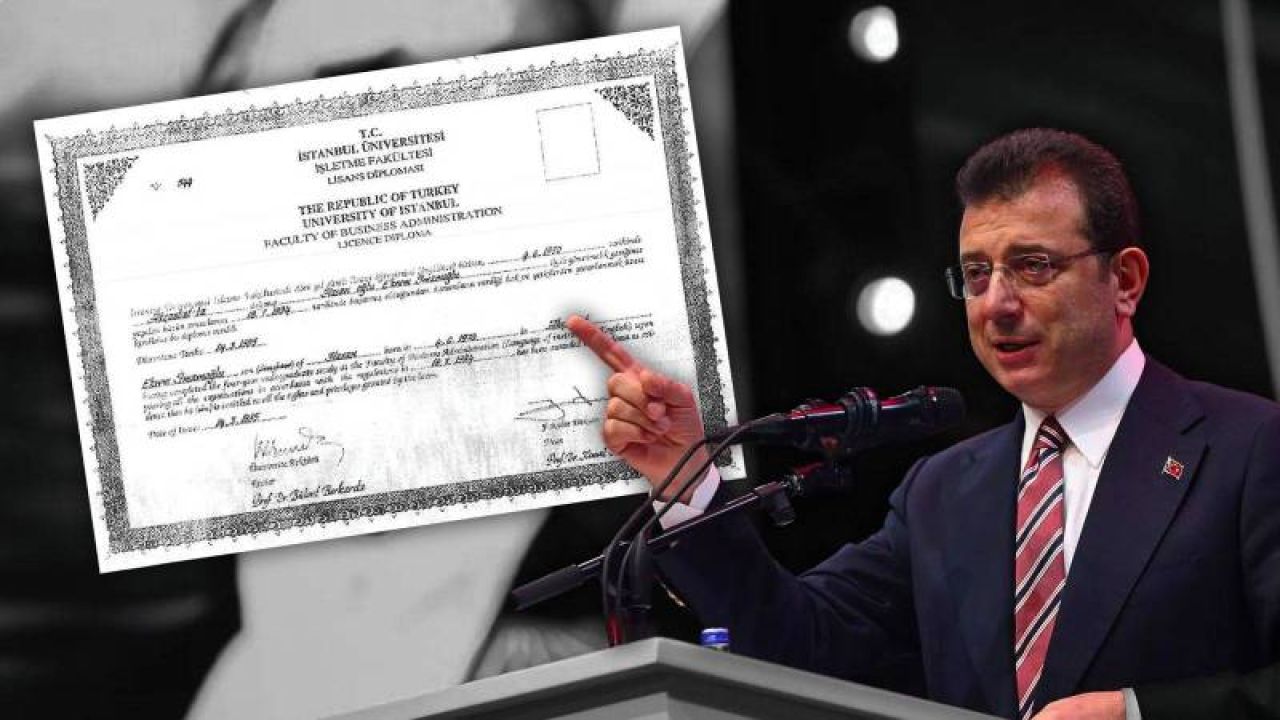 İmamoğlu'ndan Beyazıt Mitingi Çağrısı: Diplomanı Al Da Gel!
