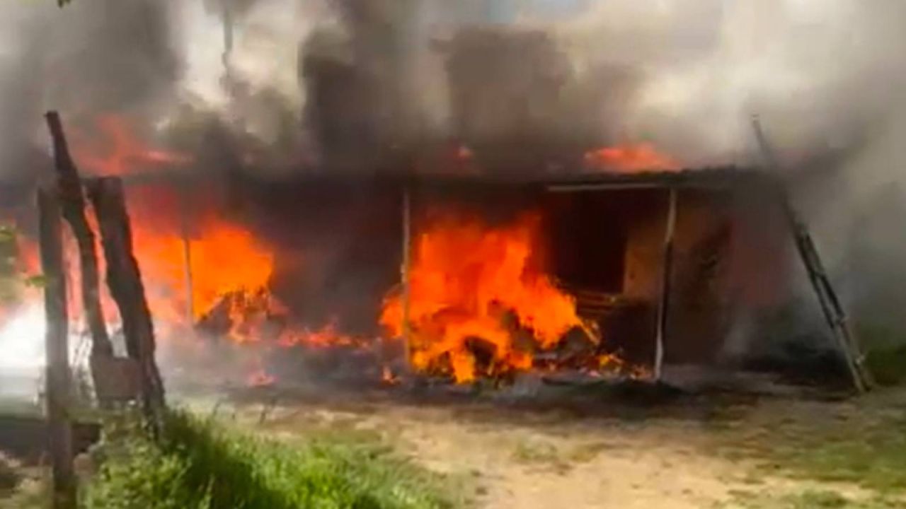 Eşi Ölen 2 Çocuk Annesinin Evi Kül Oldu, Komşularından Yardım Çağrısı