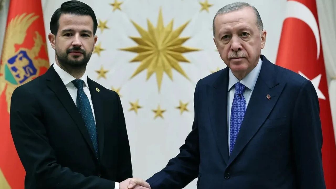 Erdoğan ve Milatovic bir araya geldi