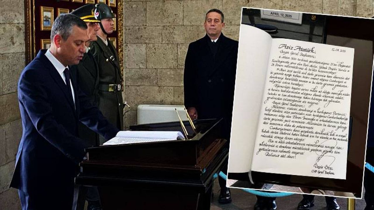 Özgür Özel ve parti üyeleri, Anıtkabir ziyaretinde bulundu: 19 Mart'ta yaşanan sivil darbe girişimini püskürttük