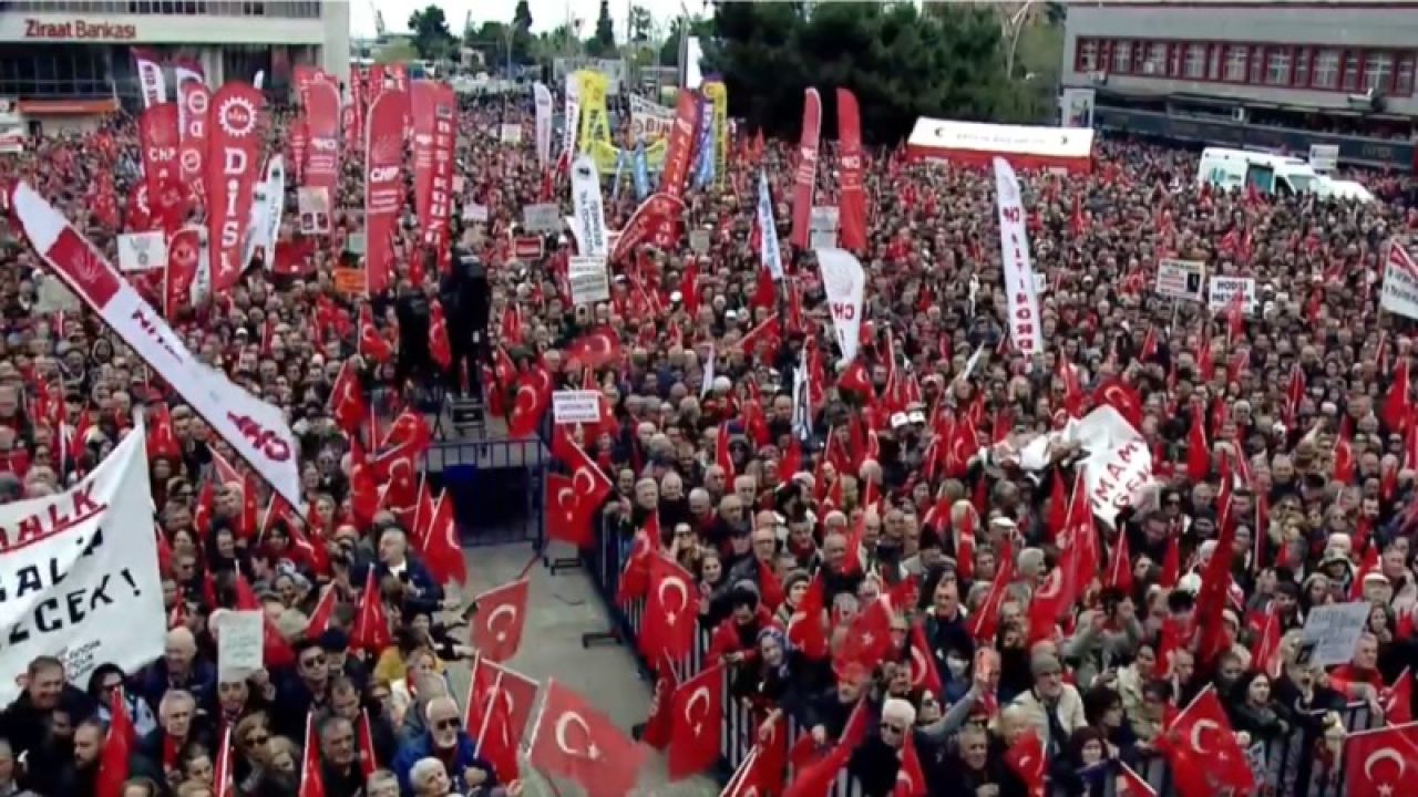 CHP'nin Samsun mitingi özel sözlerle başladı: Atatürk'ün yolu bizim yolumuz