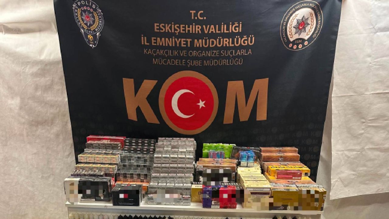 Eskişehir'de kaçakçılık operasyonu: 4 şüpheli gözaltında